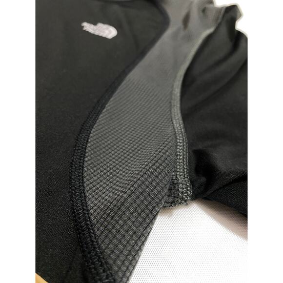 The North Face Stretch Shirt Men’s Medium Black Gray Long Sleeve Performance Fit - Picture 8 of 9